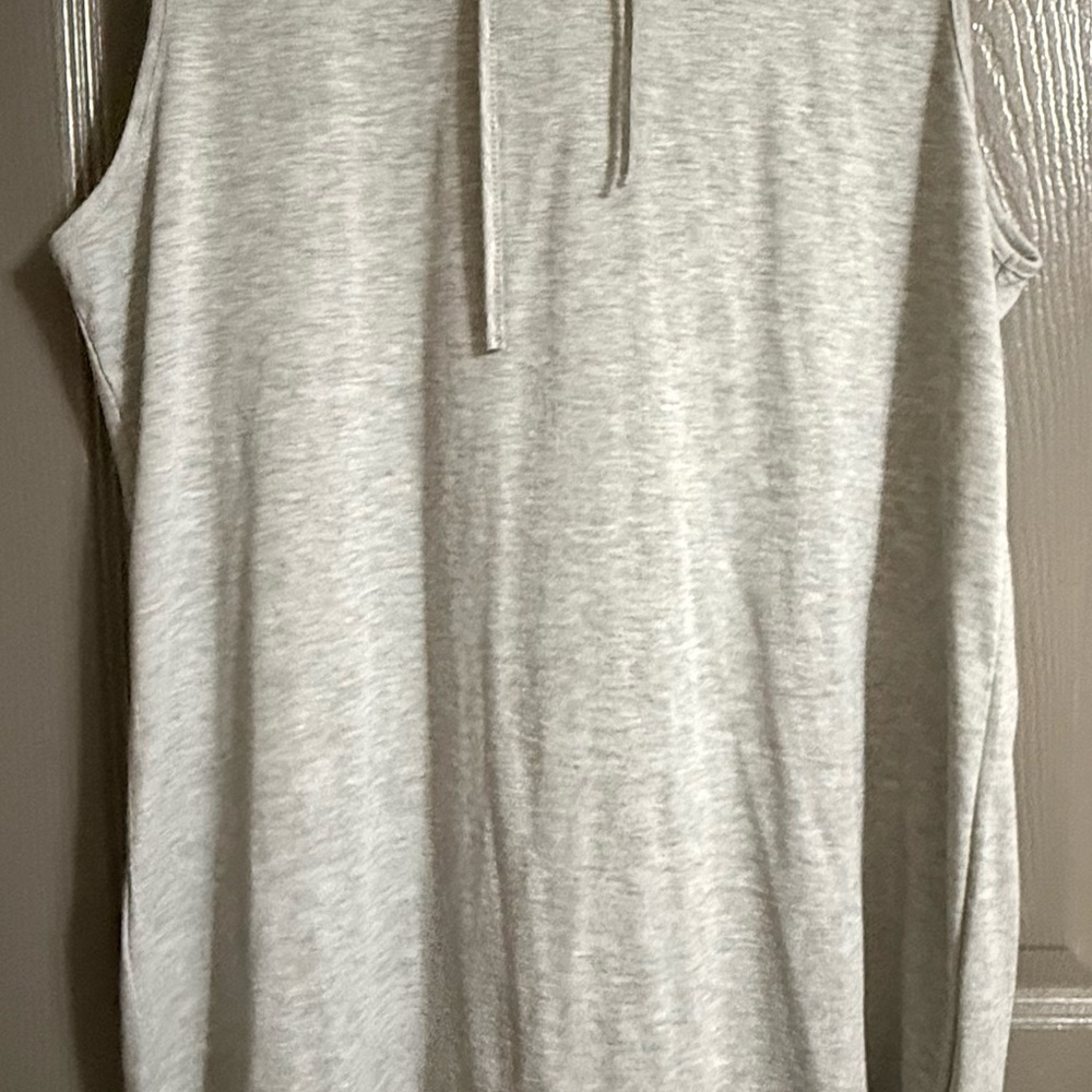 Sleeveless Hoodie Dress